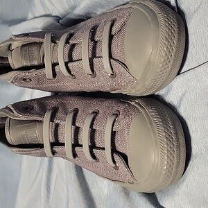 Converse Chuck Taylor All Star Syde Street Mid Uni-sex Shoes Charcoal Grey.